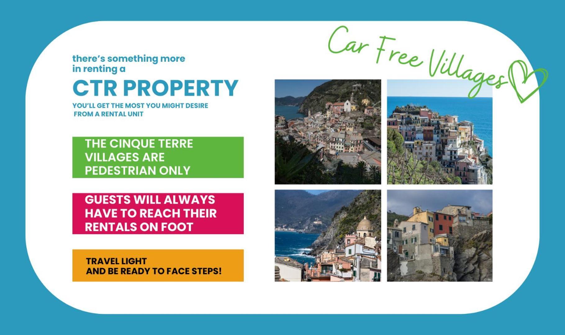 La Lampara Sea View Terrace Apartment Manarola Extérieur photo