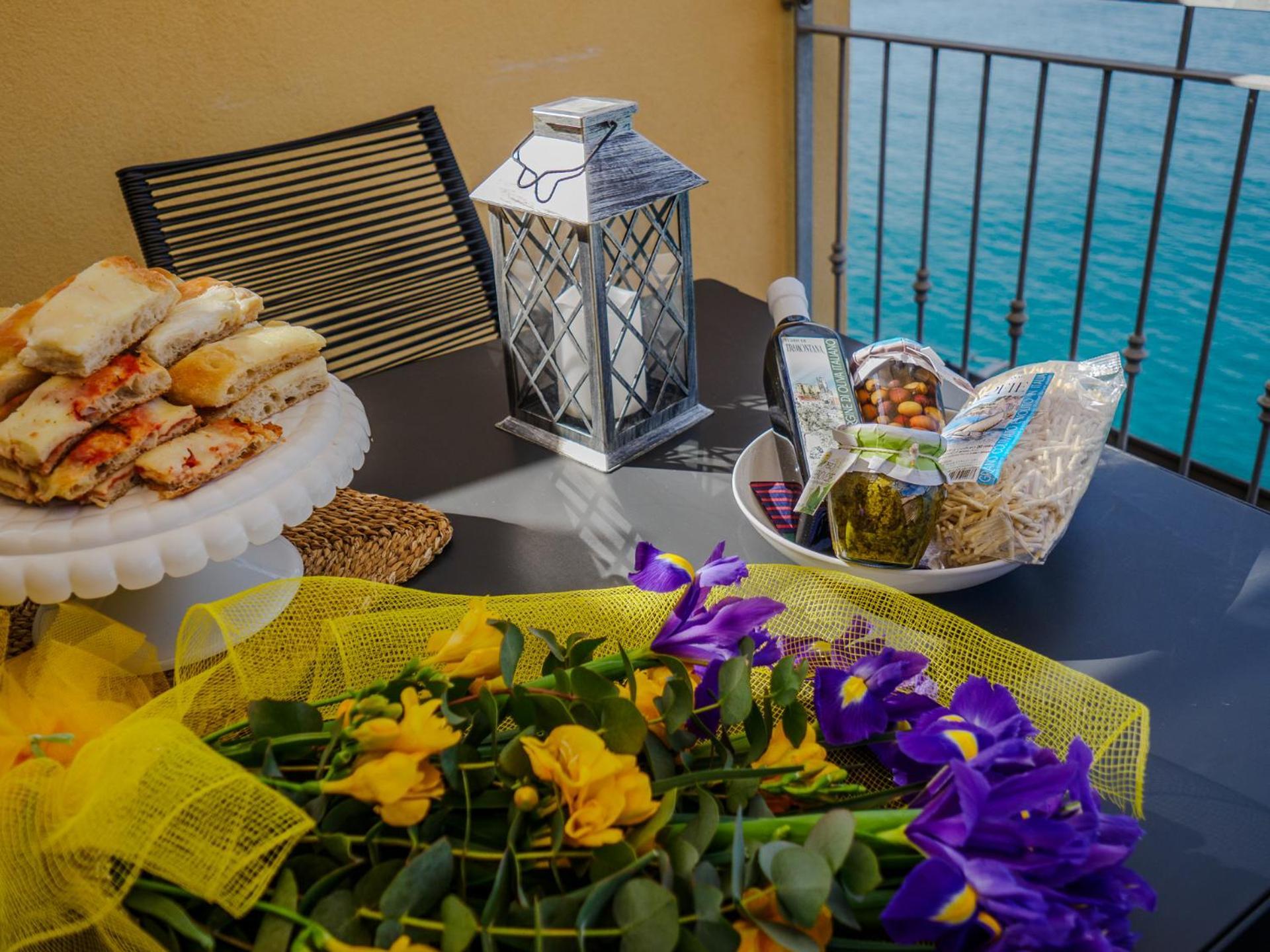La Lampara Sea View Terrace Apartment Manarola Extérieur photo